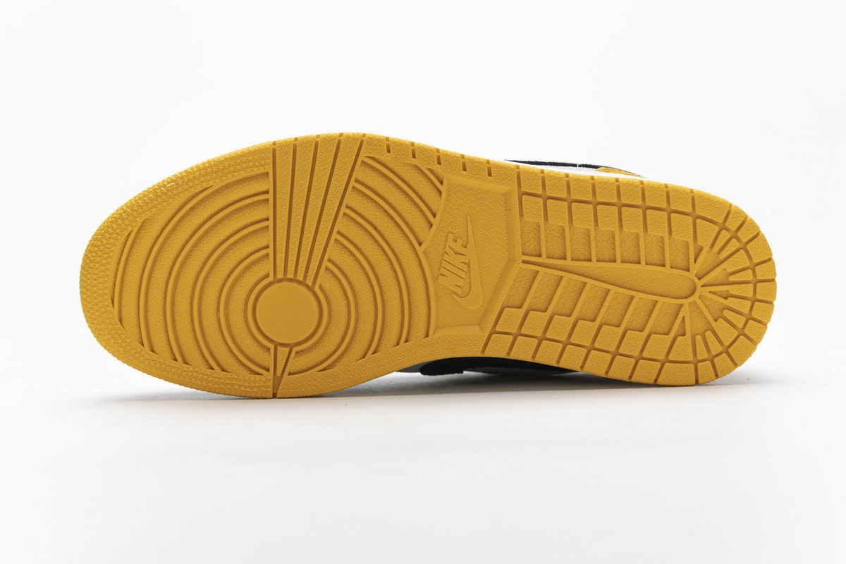 Air Jordan 1 Low Sail University Gold Black 553558-127