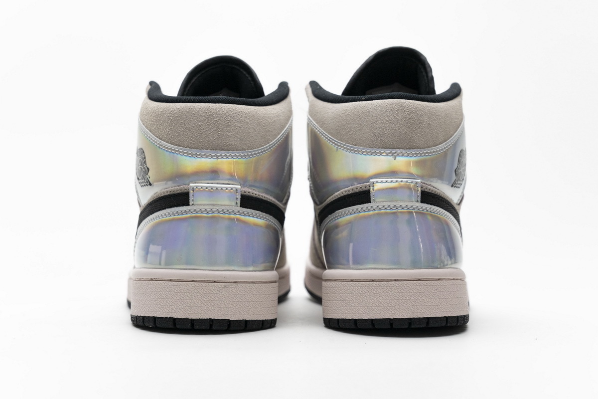 Air Jordan 1 Mid Dirty Powder Iridescent (W) BQ6472-602