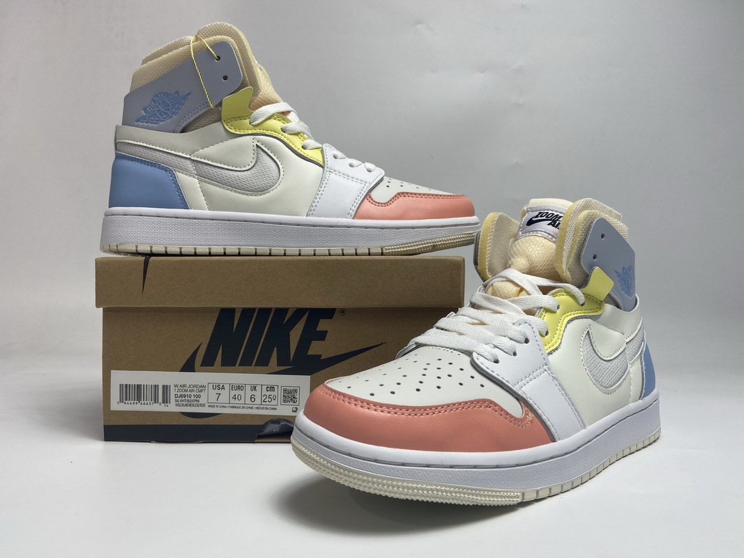 LJR Batch Air Jordan 1 High Zoom CMFT To My First Coach DJ6910-100