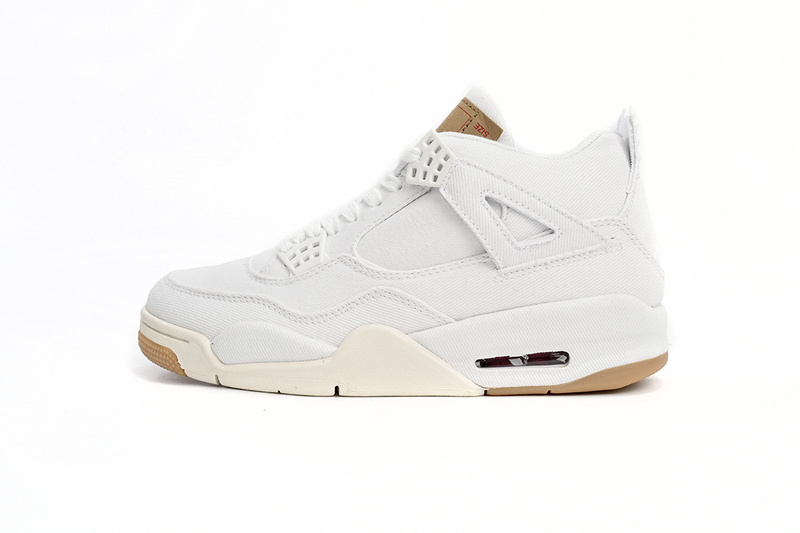 Levis x Air Jordan 4 Levi's White AO2571-100