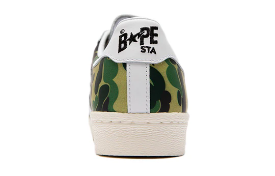 Adidas Superstar Bape ABC Camo Green