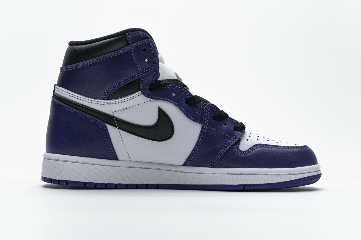 Air Jordan 1 Retro High Court Purple White 555088-500