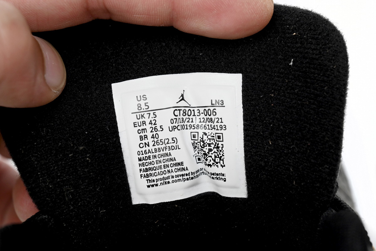 Air Jordan 12 Black And Playoffs CT8013-006