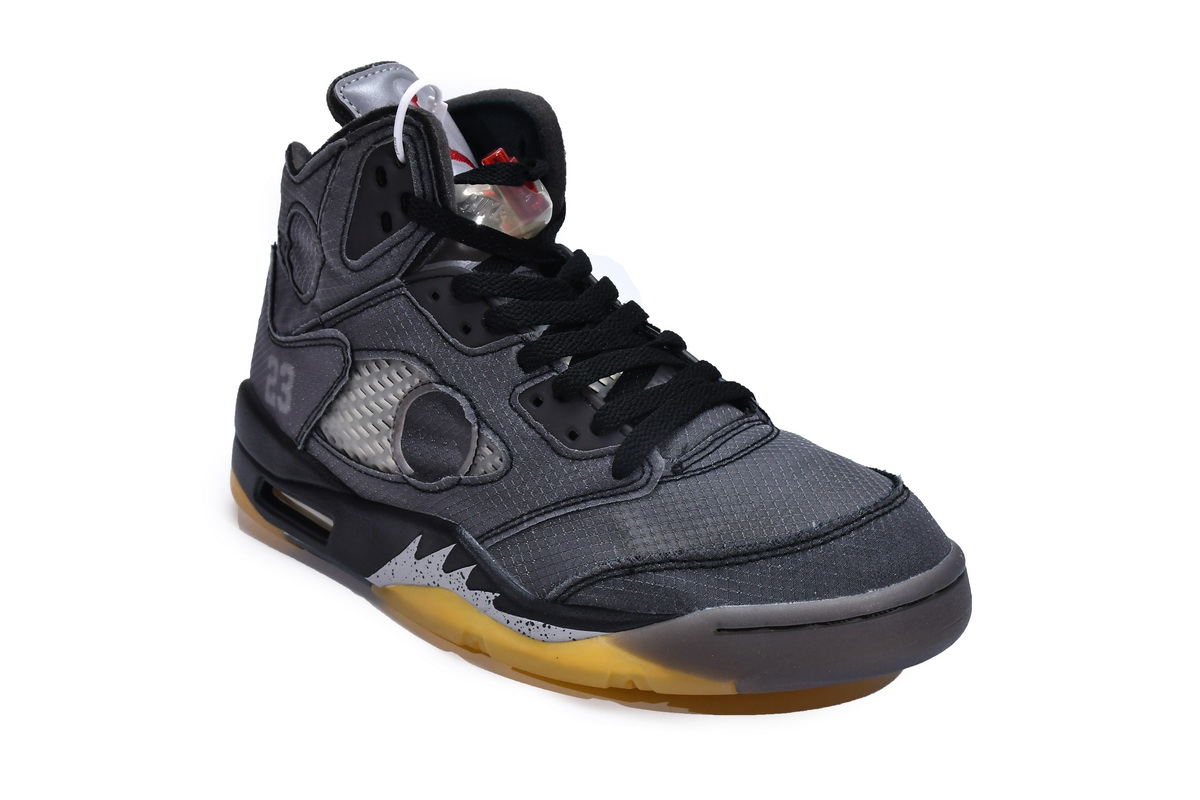 Air Jordan 5 Retro Off-White Black CT8480-001