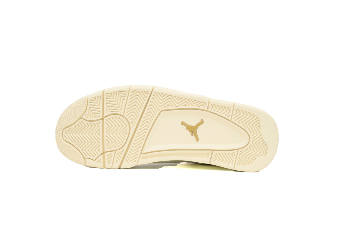 Air Jordan 4 Sail Metallic Gold AQ9129-170