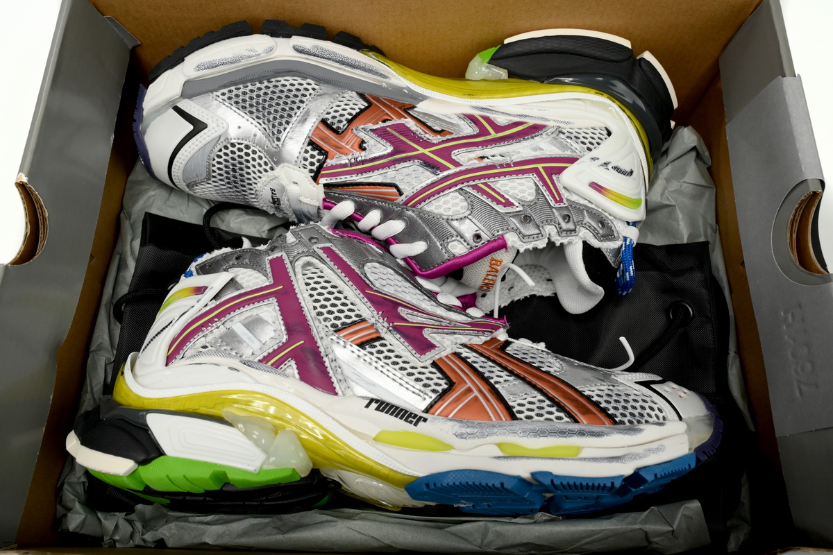 Balenciaga Runner Silver Purple 677403W3RB68123