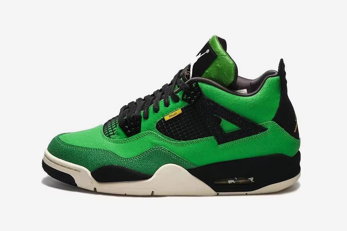 Air Jordan 4 Manila Green Black HO19 MNJDLS 416 LN3