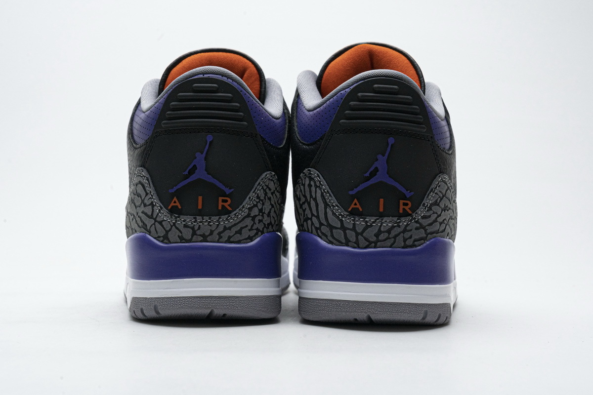 Air Jordan 3 Retro Black Court Purple CT8532-050