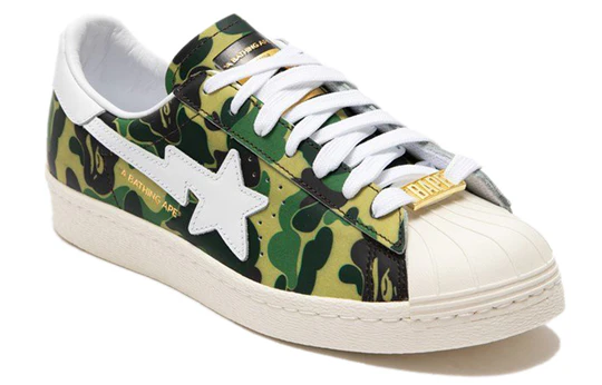 Adidas Superstar Bape ABC Camo Green