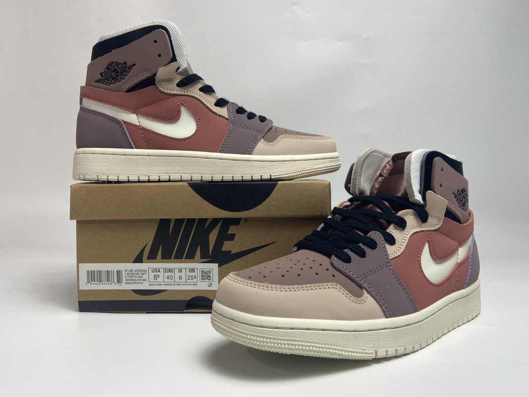 LJR Batch Air Jordan 1 High Zoom Air CMFT Canyon Rust (W) CT0979-602