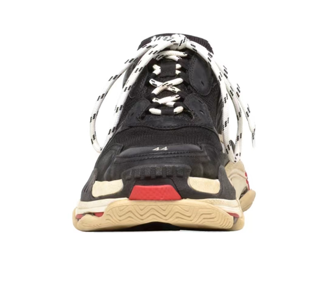 Balenciaga Triple S BLACK/WHITE-RED