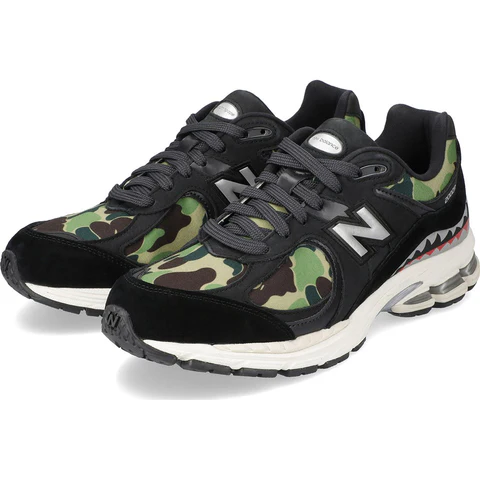 New Balance 2002R BAPE Black M2002RBF