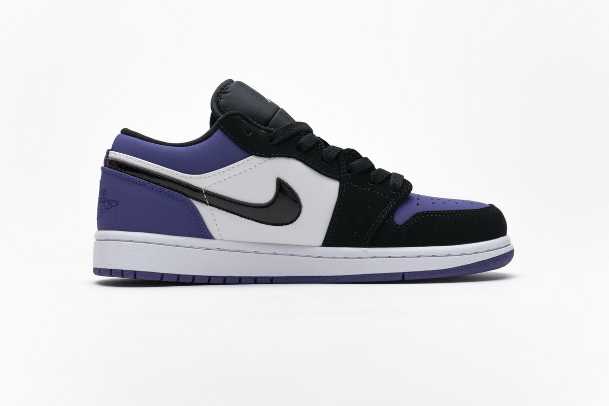Air Jordan 1 Low Court Purple 553558-125