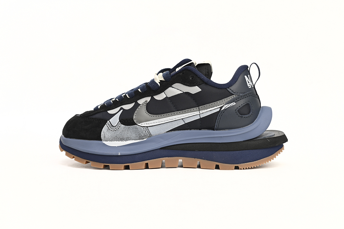 Sacai x Nike VaporWaffle Sesame and Black Blue Silver DD1875-700