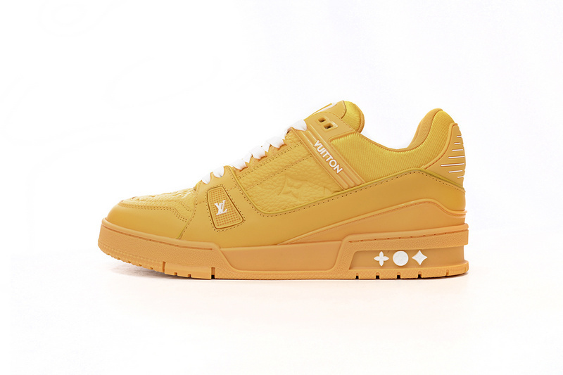 LOUIS VUITTON Trainer All Yellow Embossing 1AARG0