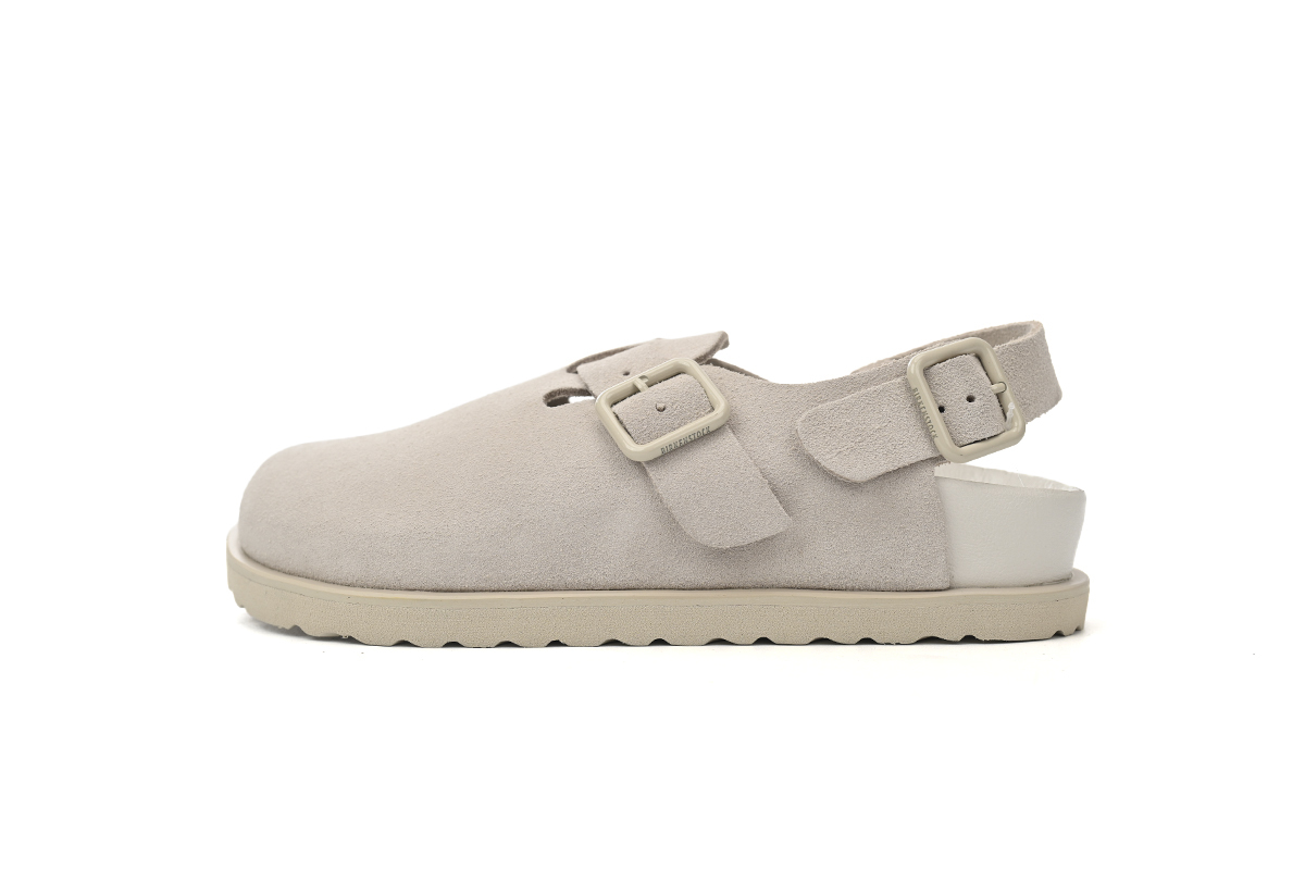 Birkenstock 1774 III Tokio Suede Leather Bone 1025962