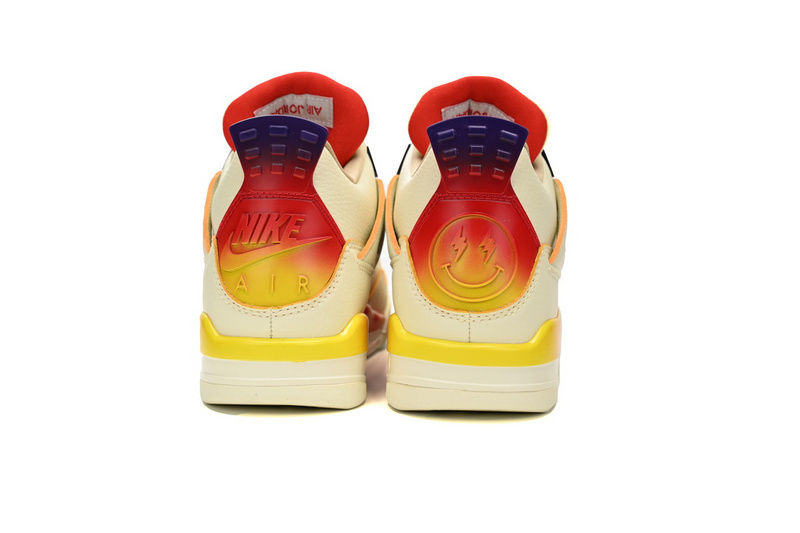 J Balvin x Air Jordan 4 White Blue Red FN0344-901