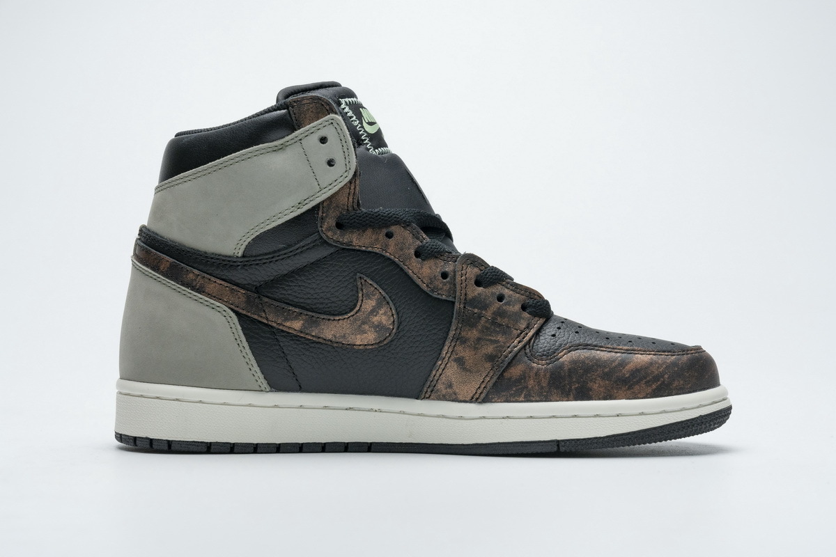 LJR Batch Air Jordan 1 Retro High Light Army Rust Shadow Patina 555088-033