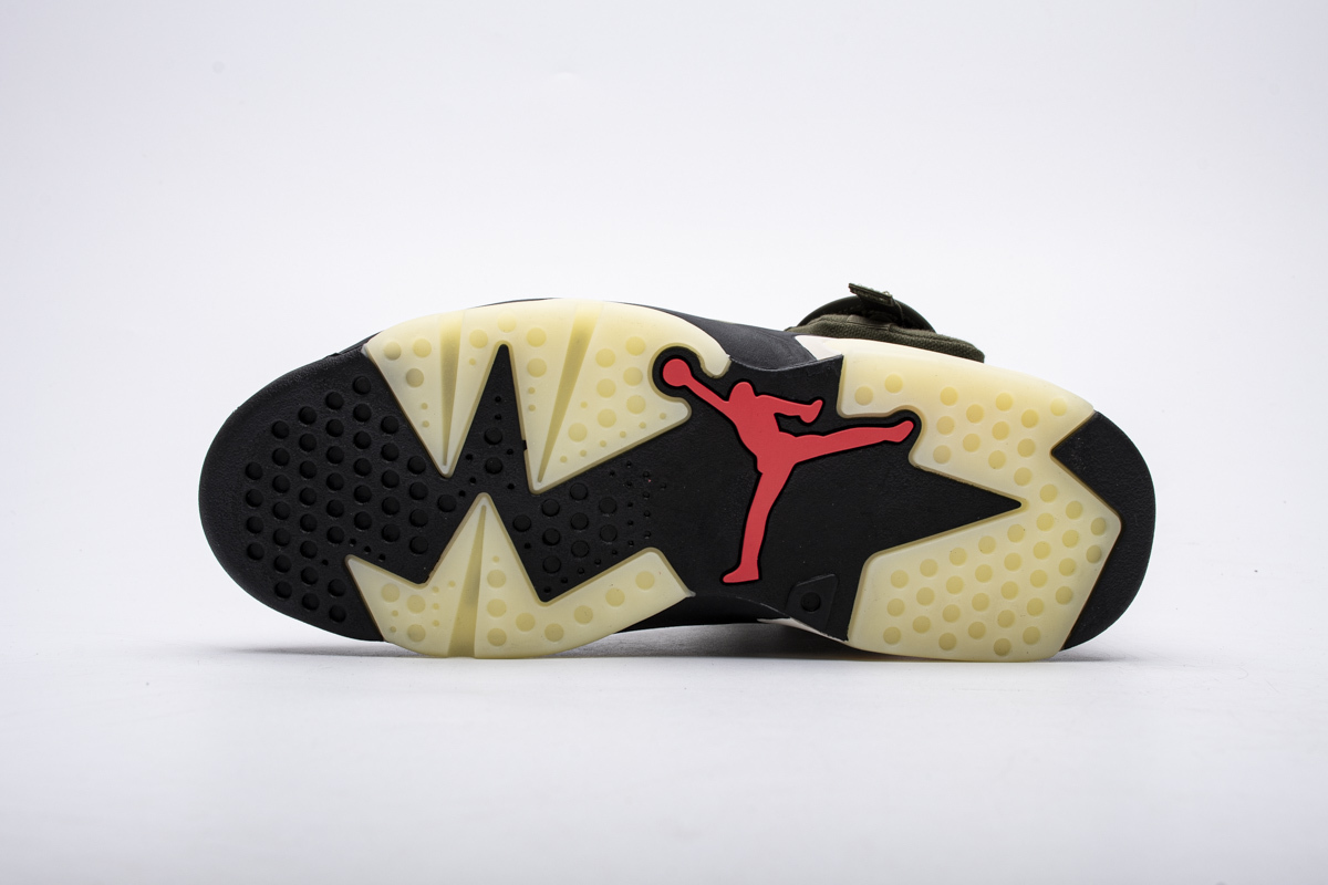 Air Jordan 6 Retro Travis Scott Olive CN1084-200