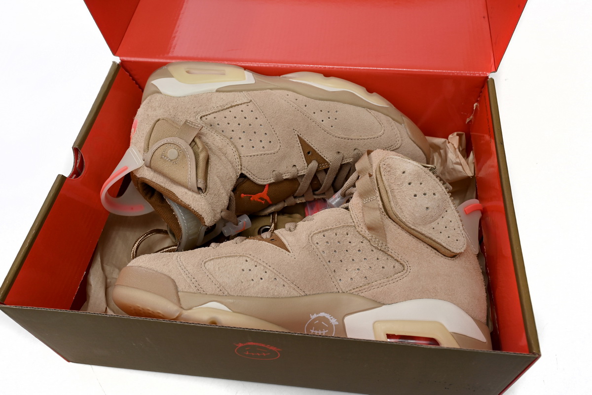 Air Jordan 6 Retro Travis Scott British Khaki DH0690-200