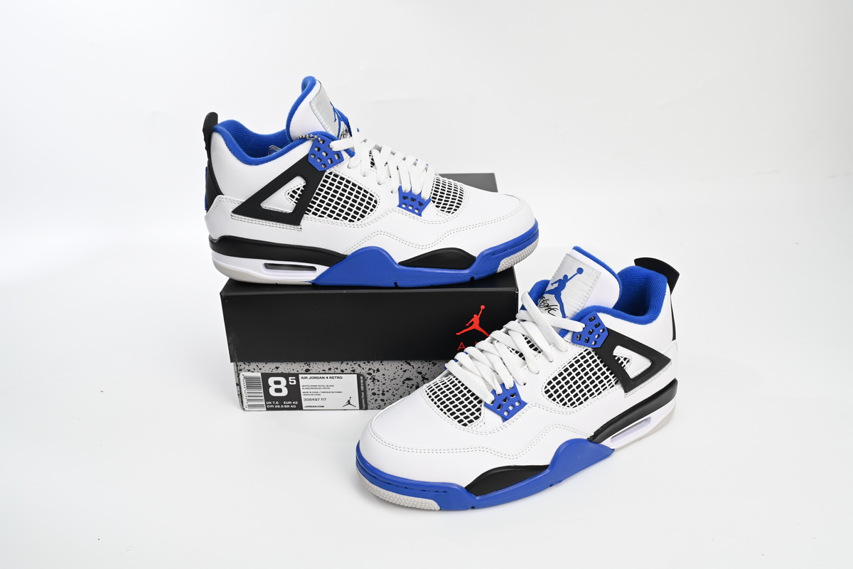 Air Jordan 4 Retro Motorsports 308497-117