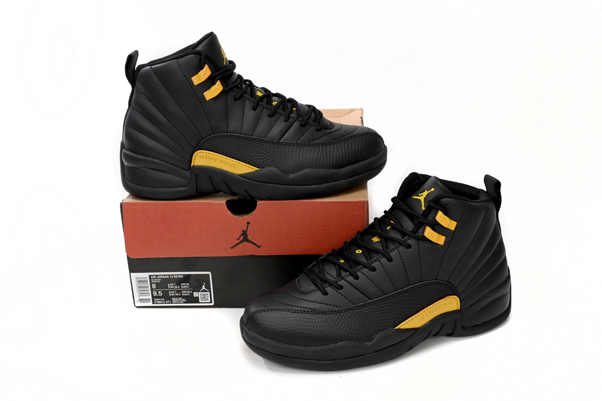 Air Jordan 12 Black Taxi CT8013-071