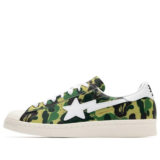 Adidas Superstar Bape ABC Camo Green