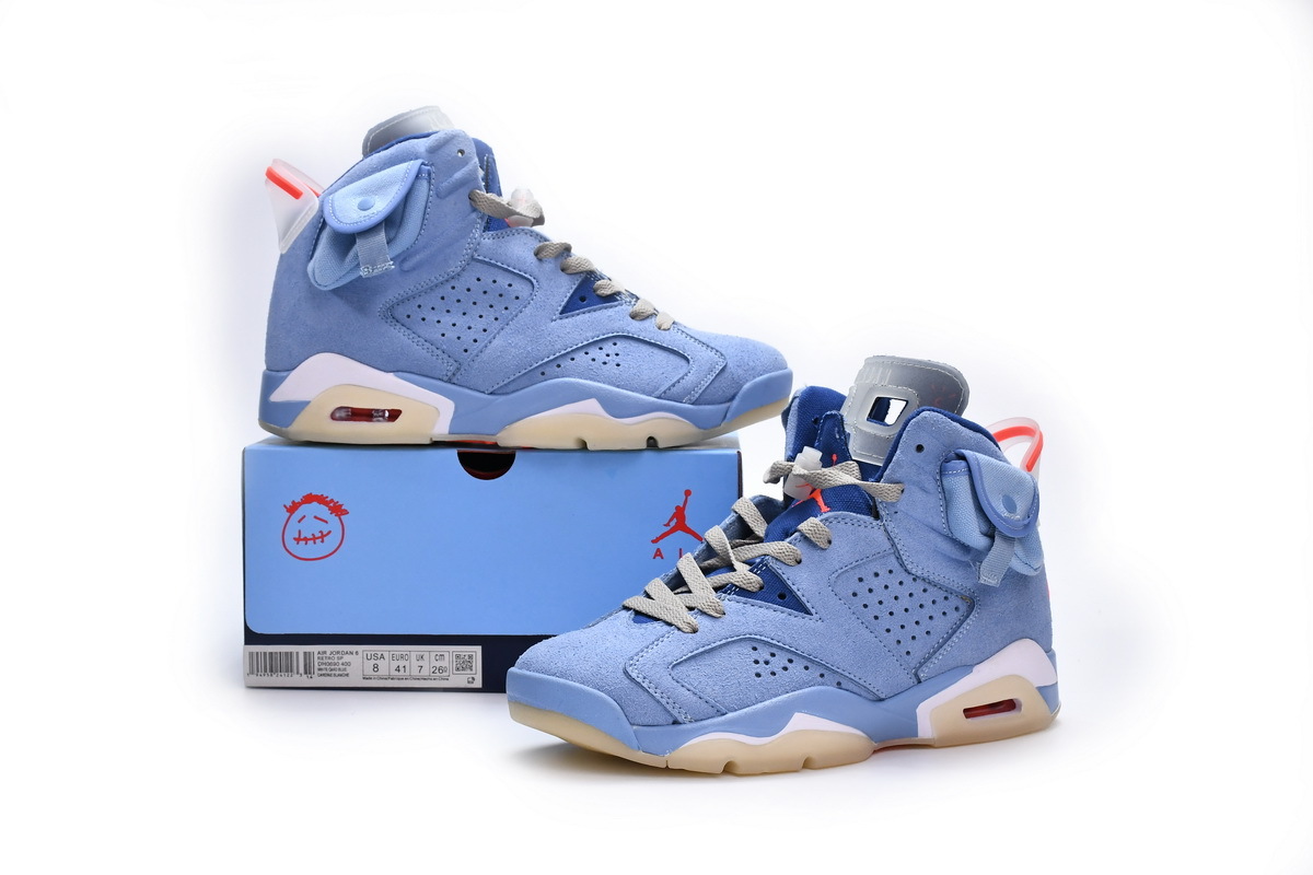 Air Jordan 6 North Carolina Blue DH0690-400