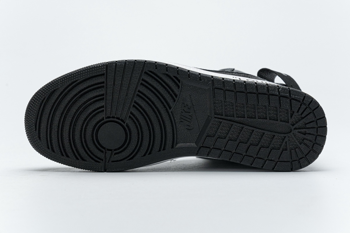 Air Jordan 1 High Grey X LOUIS VUITTON (regular Jordan shoe box)