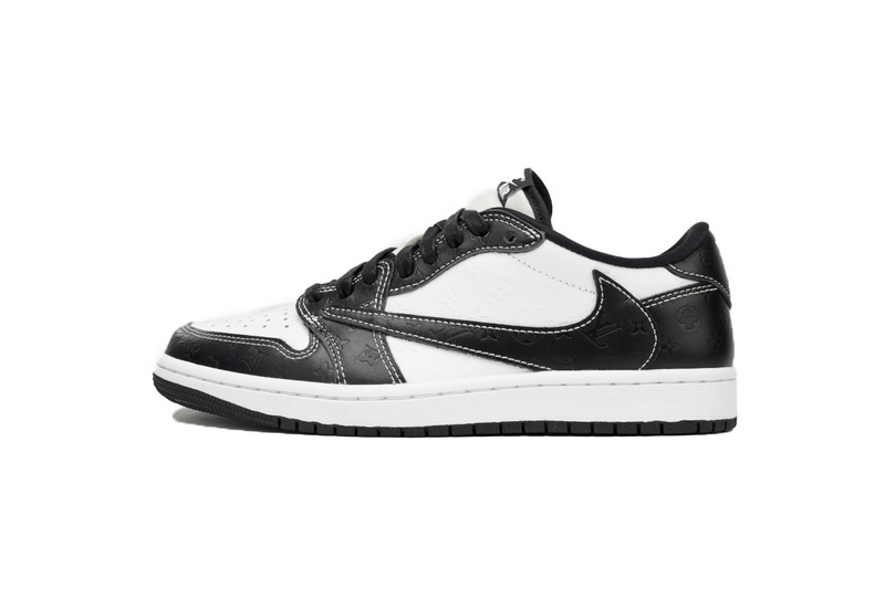 Air Jordan 1 Low cut LV Black And White DL2211-001