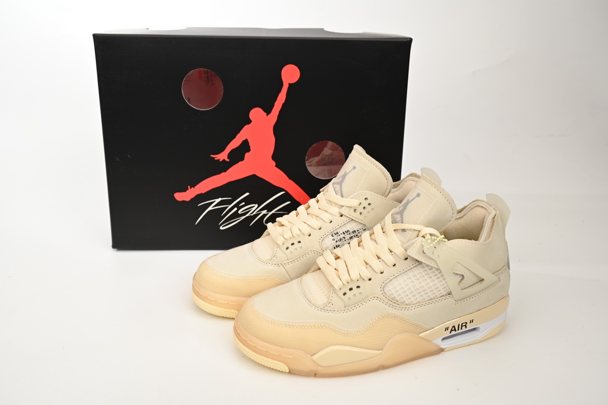 Air Jordan 4 Retro Off-White Sail CV9388-100