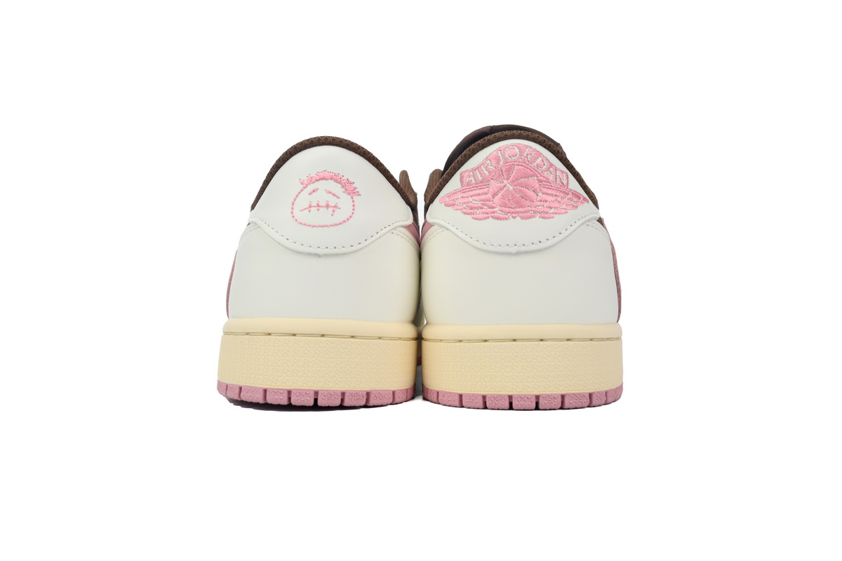 Air Jordan 1 Low Travis Scott Dark Pony Pink DZ4137-206