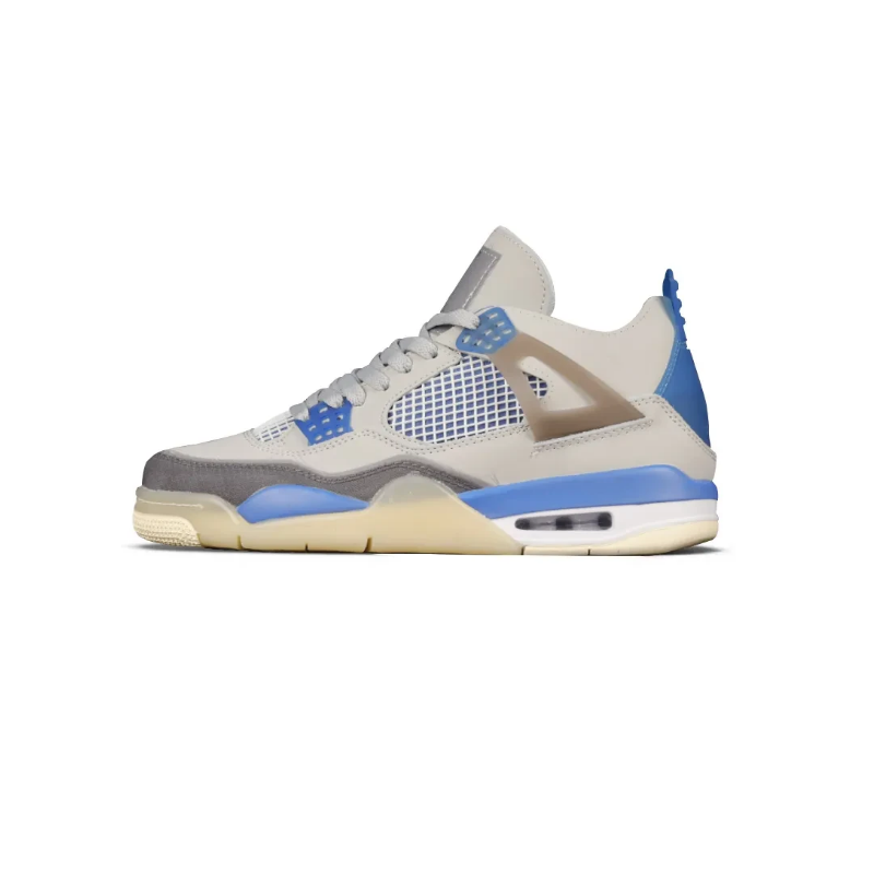OFF-WHITE X AIR JORDAN 4 MILITARY BLUE