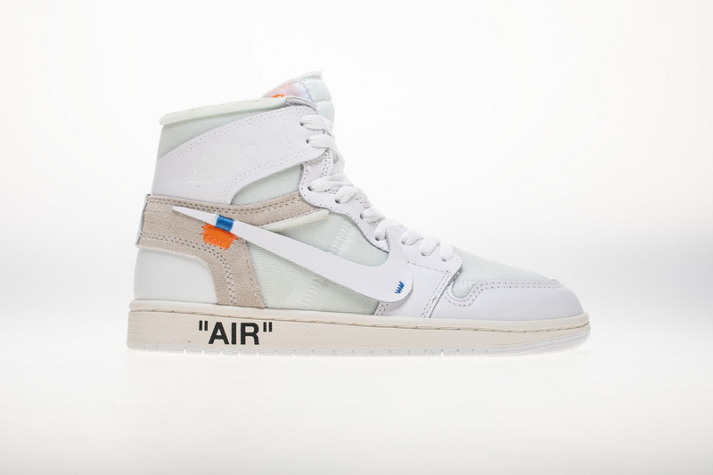 Air Jordan 1 Retro High Off-White White AQ0818-100