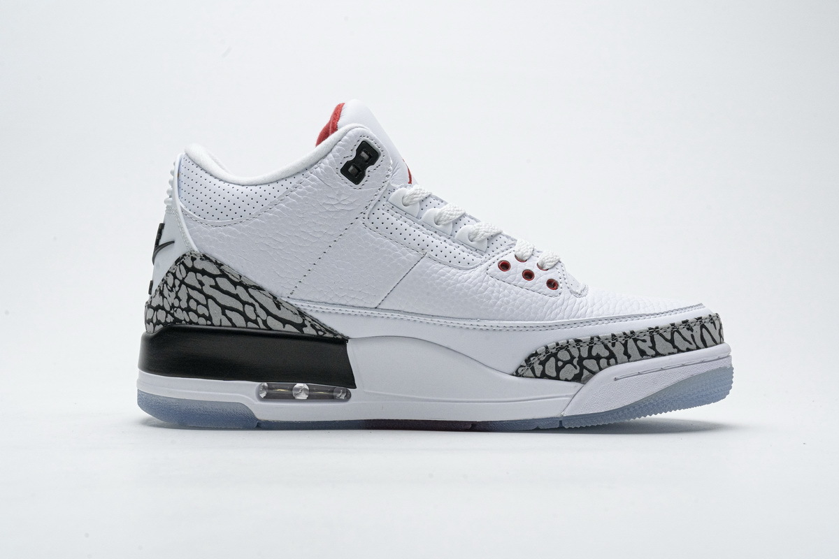 Air Jordan 3 Retro Free Throw Line White Cement 923096-101
