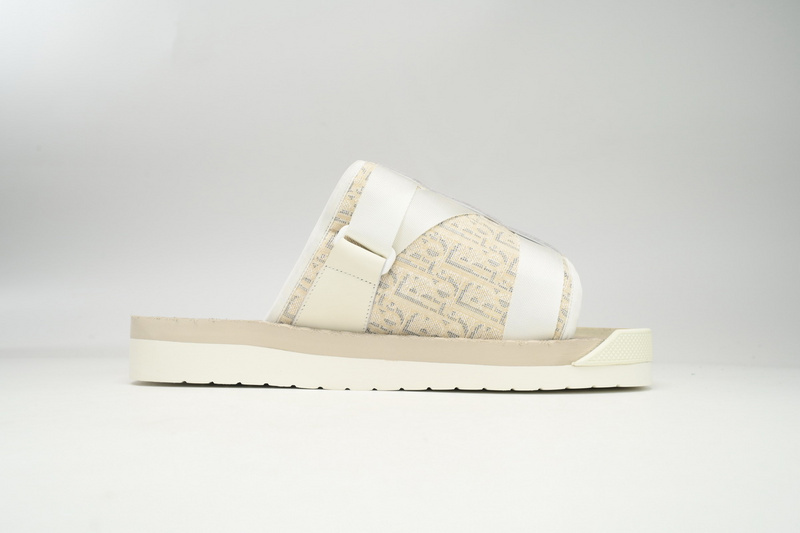 Dior Alpha Sandals oblique All White 3SA081YYV H060