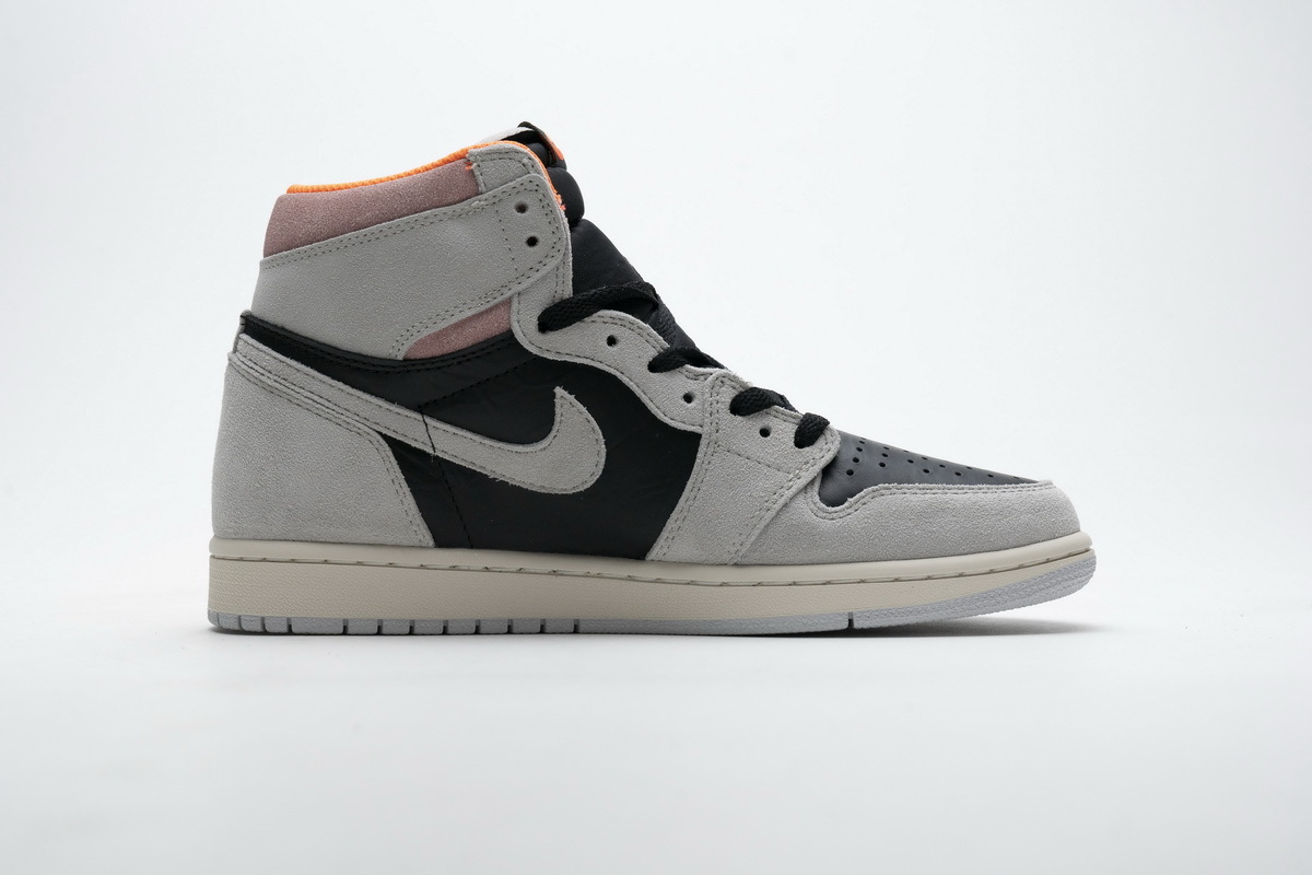 LJR Batch Air Jordan 1 Retro High Neutral Grey Hyper Crimson 555088-018