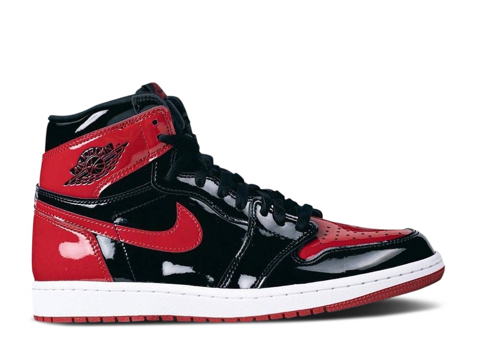 LJR Batch Air Jordan 1 High OG Bred Patent 555088-063