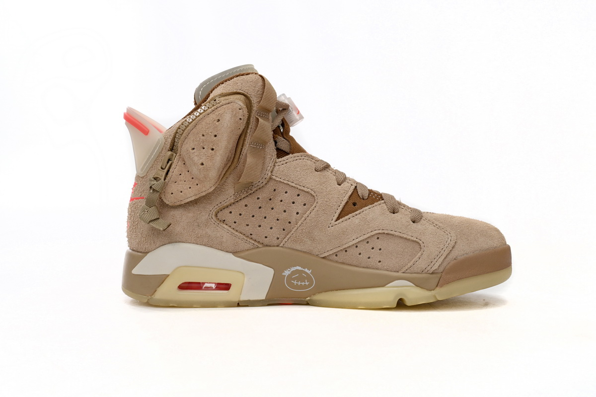 Air Jordan 6 Retro Travis Scott British Khaki DH0690-200