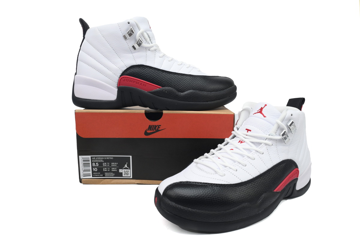 Air Jordan 12 Red Taxi CT8013-162