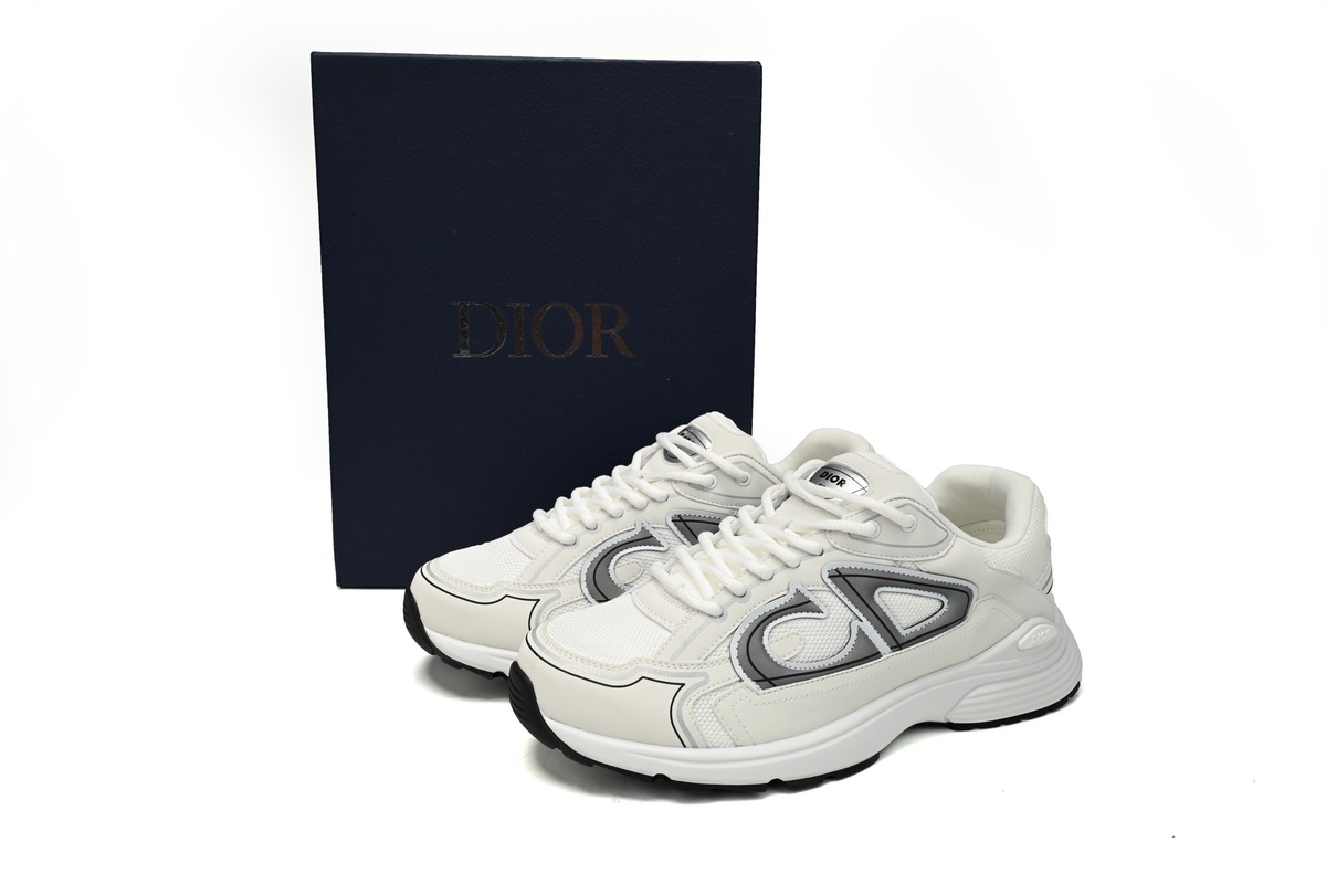 Dior Light Grey 'B30' Sneakers White 3SN279ZND-H000