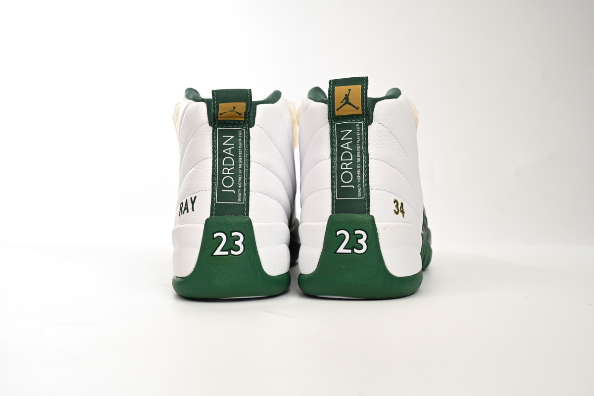 Air Jordan 12 White Green 136001-063