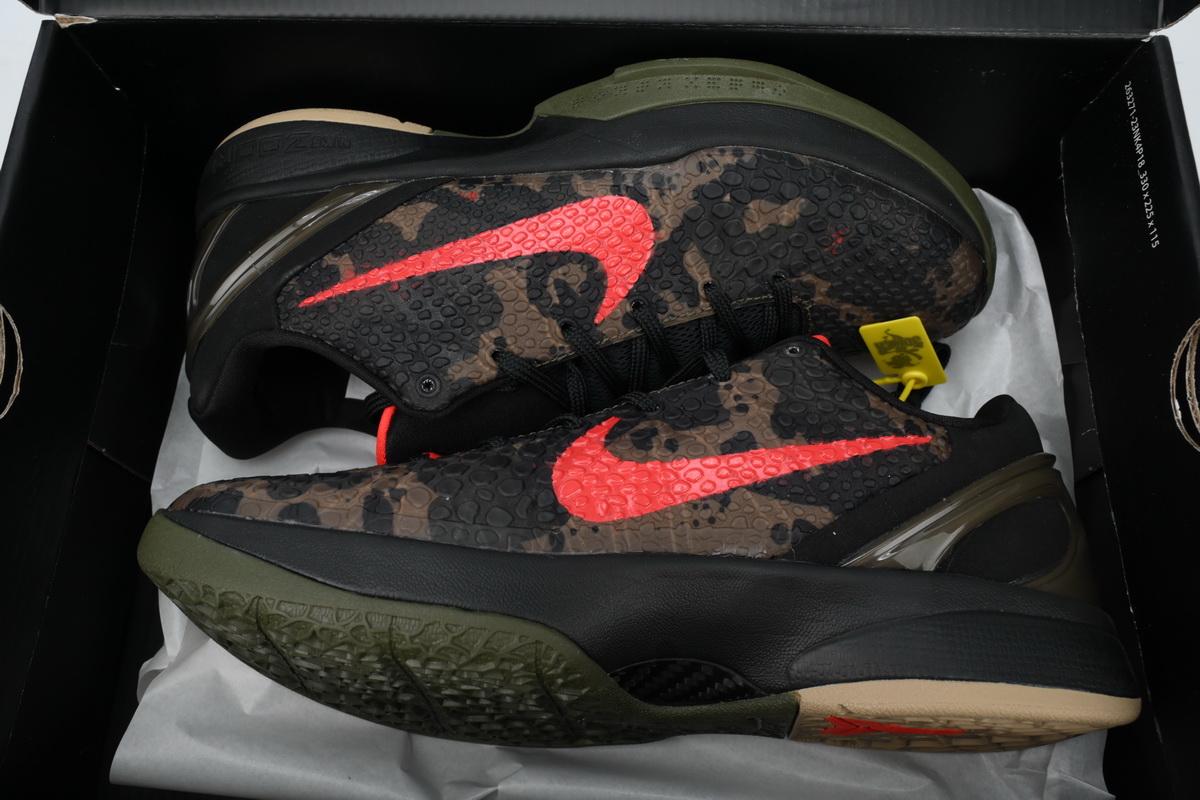Nike Kobe 6 Protro Italian Camo (2024) FQ3546-001