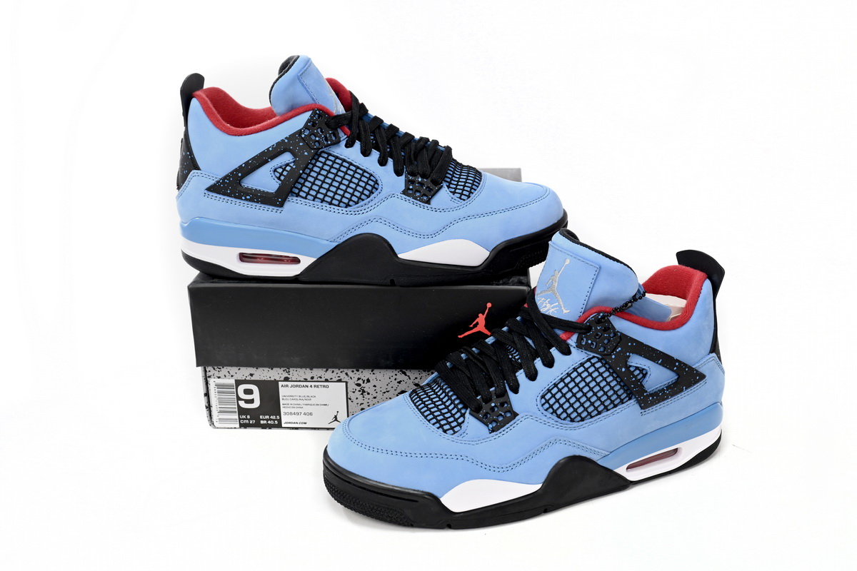 Air Jordan 4 Retro Travis Scott Cactus Jack 308497-406