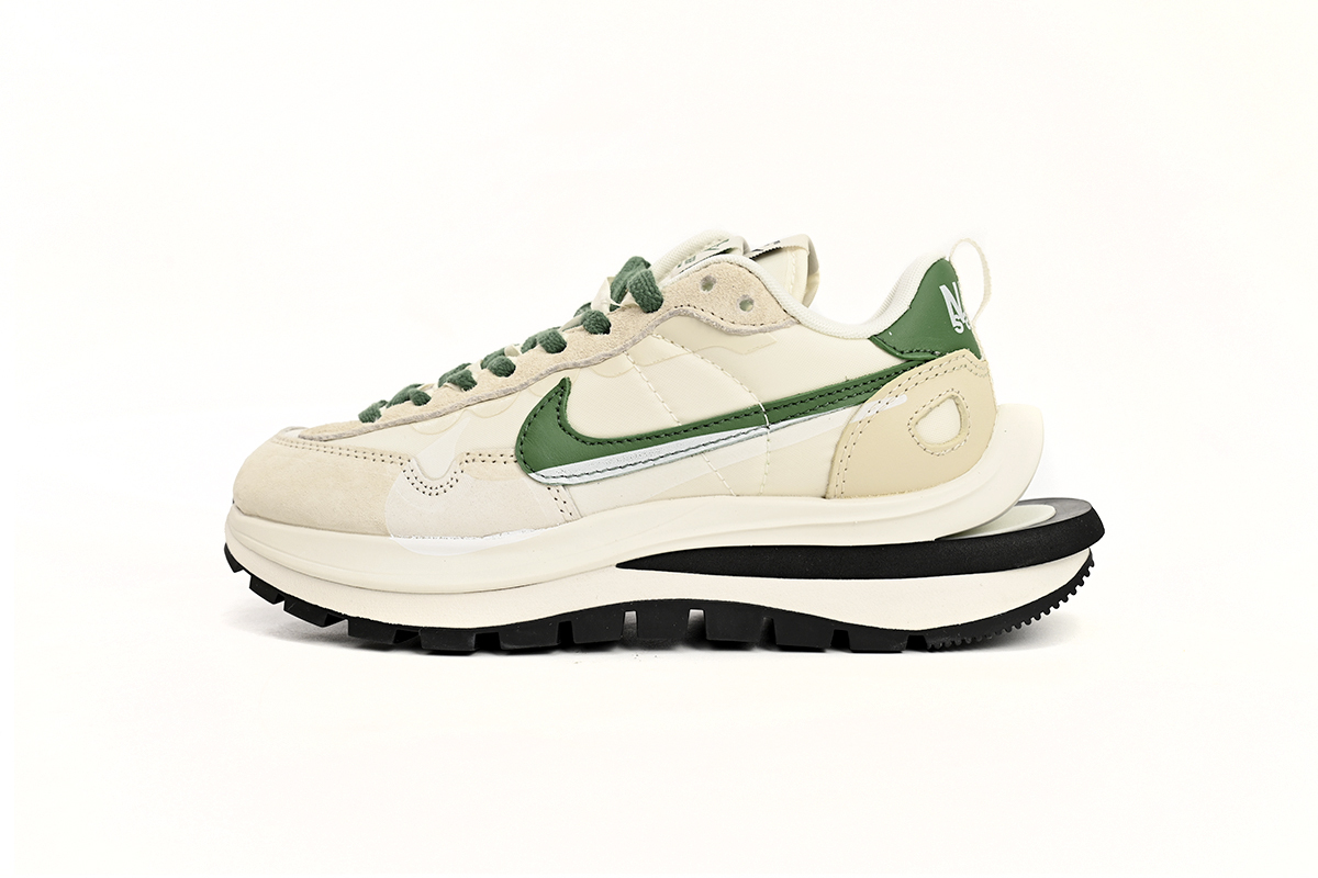 Sacai x Nike VaporWaffle Sesame and Beige Green DD1875-102
