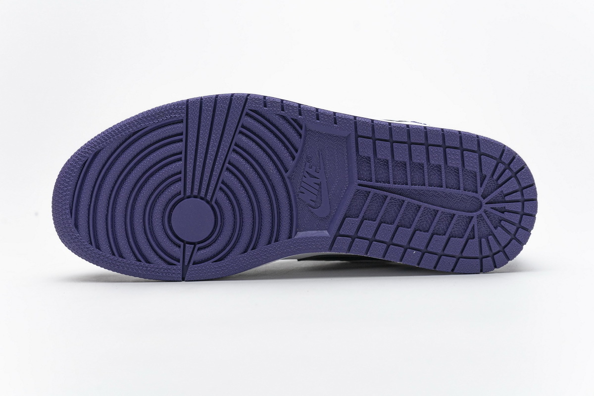 Air Jordan 1 Low Court Purple 553558-125