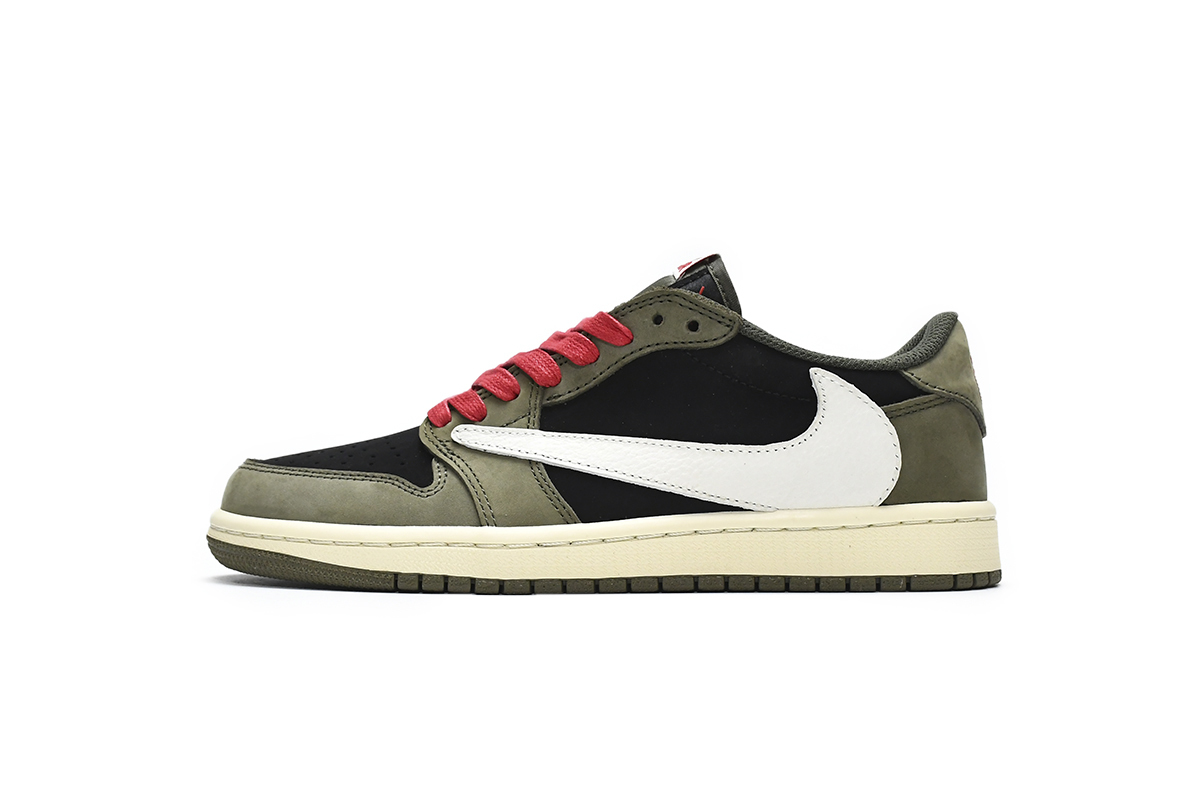 Travis Scott x Air Jordan 1 Low Dark Green DM7866-196