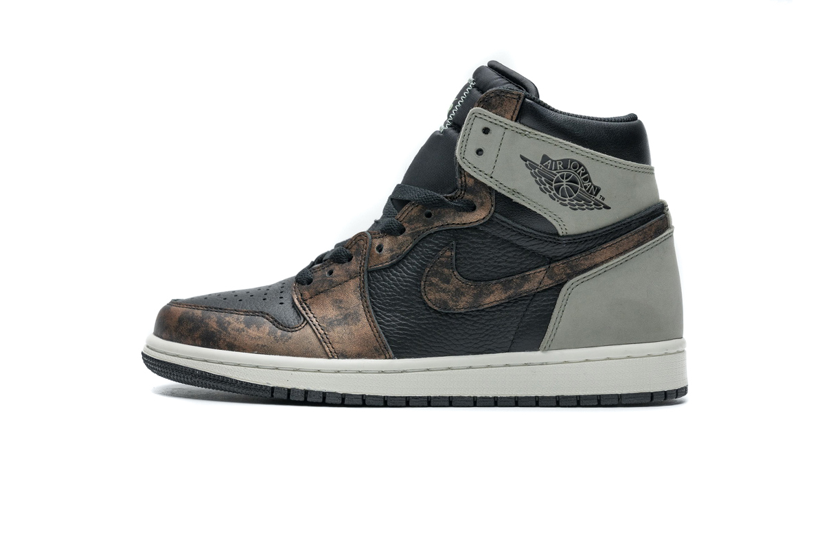LJR Batch Air Jordan 1 Retro High Light Army Rust Shadow Patina 555088-033