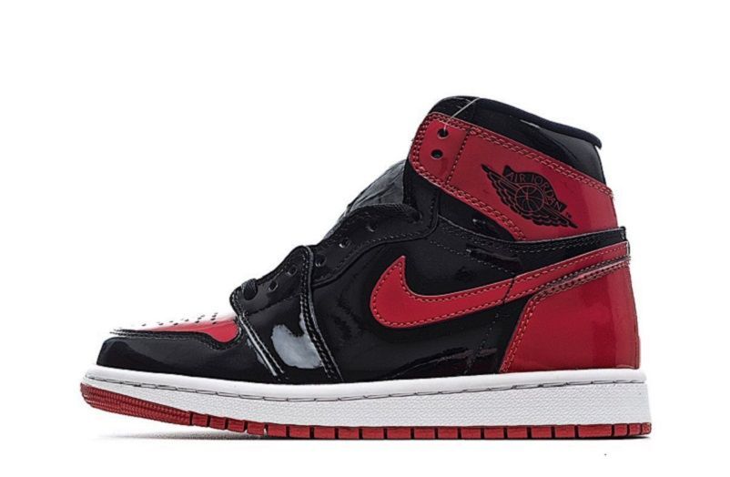 LJR Batch Air Jordan 1 High OG Bred Patent 555088-063