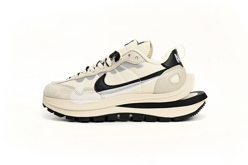 Sacai x Nike VaporWaffle Sesame and Beige Black DD1875-101